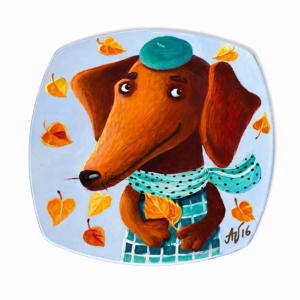 Four Seasons - Dachshund