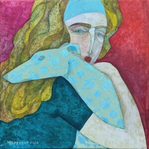 Woman with Dog 2